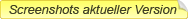 Screenshots aktueller Version