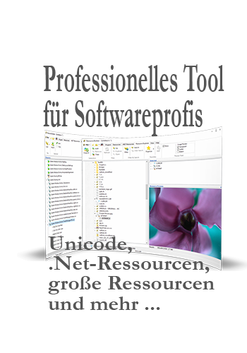 Professioneller Ressourceneditor